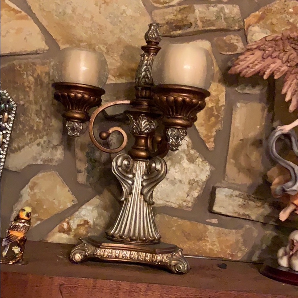 2 candle labra